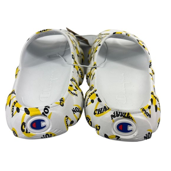 NEW Champion Meloso Squish Smile Rap Hip Hop Streetwear Slides Sandals Men 10 - Picture 10 of 16